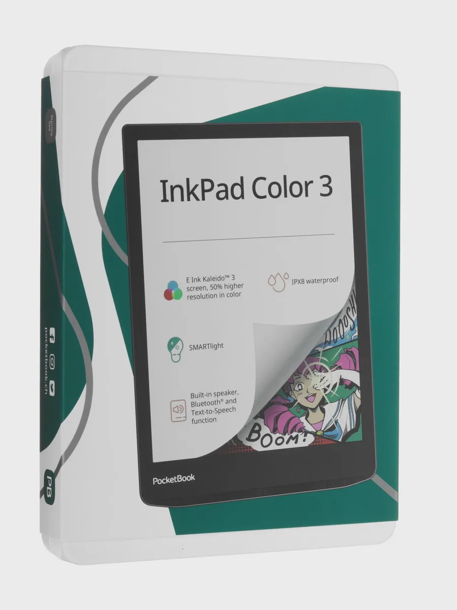 Электронная книга PocketBook InkPad Color 3 серый — фото 8 из 8