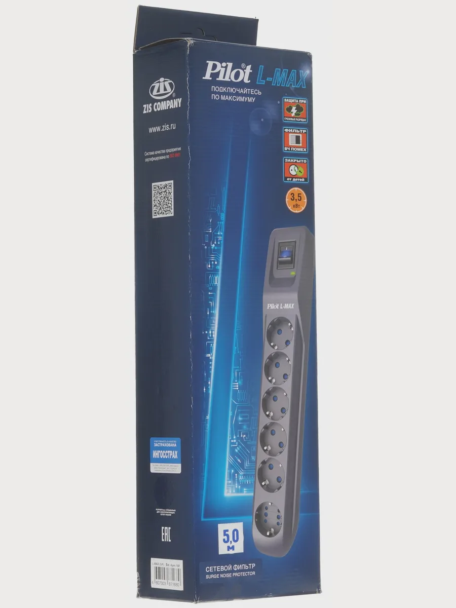Сетевой фильтр Pilot L-MAX GP — фото 7 из 10