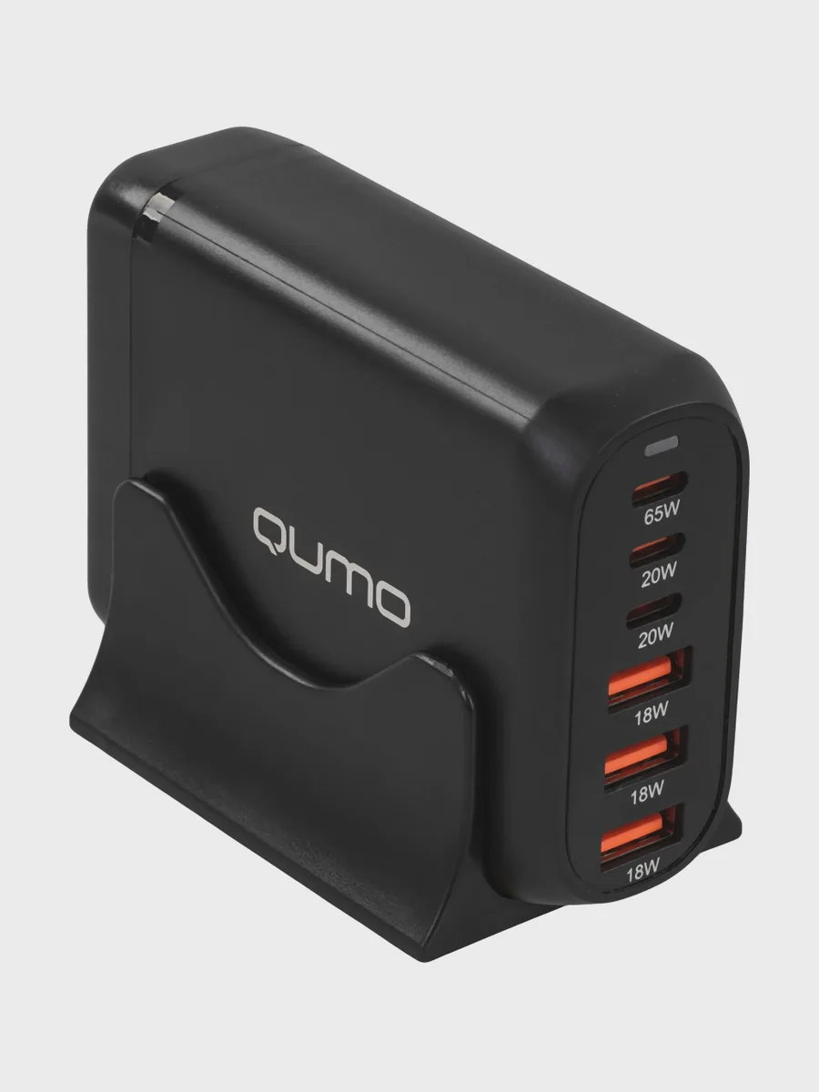 Сетевое зарядное устройство QUMO Energy PD 120W 3.25 А 120 Вт без кабеля — фото 2 из 11