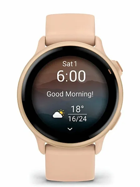 Фото товара Garmin Vivoactive 6 Pink Dawn Silicone (010-02985-03)