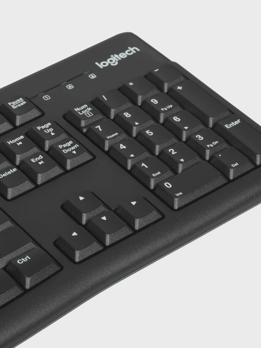 Клавиатура Logitech K120, USB Type-A, черный — фото 5 из 9
