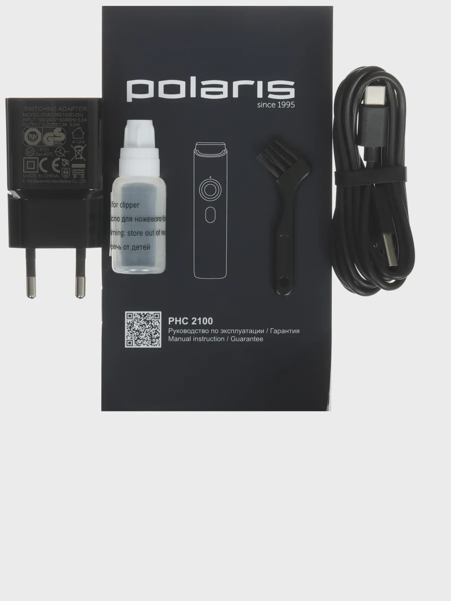 Триммер Polaris PHC 2100 черный — фото 10 из 11