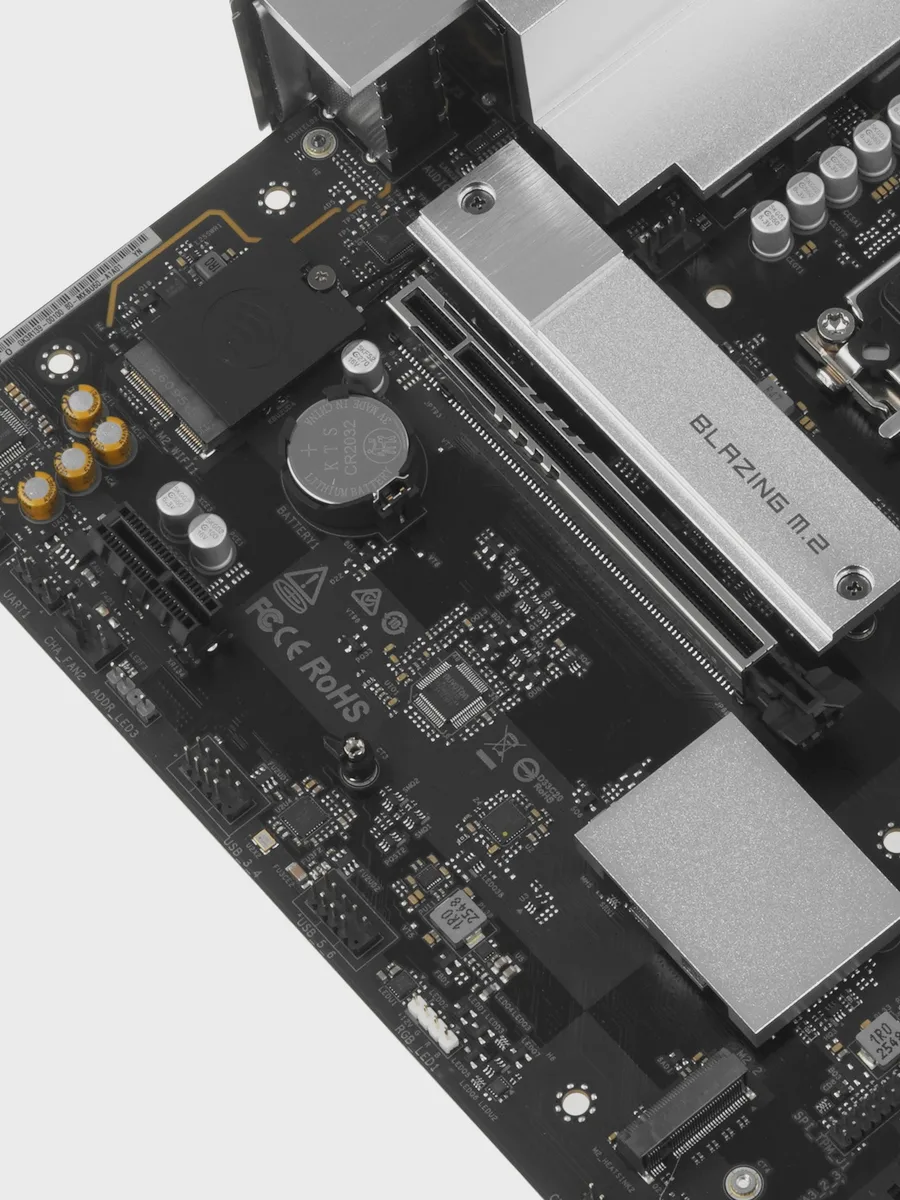 Материнская плата ASRock B860M Rock WiFi, LGA 1851, Micro-ATX — фото 5 из 11