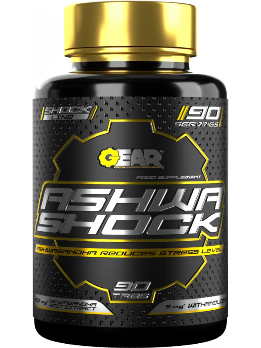 Ашваганда Ashwa Shock GEAR 90 табл. — фото 2 из 3
