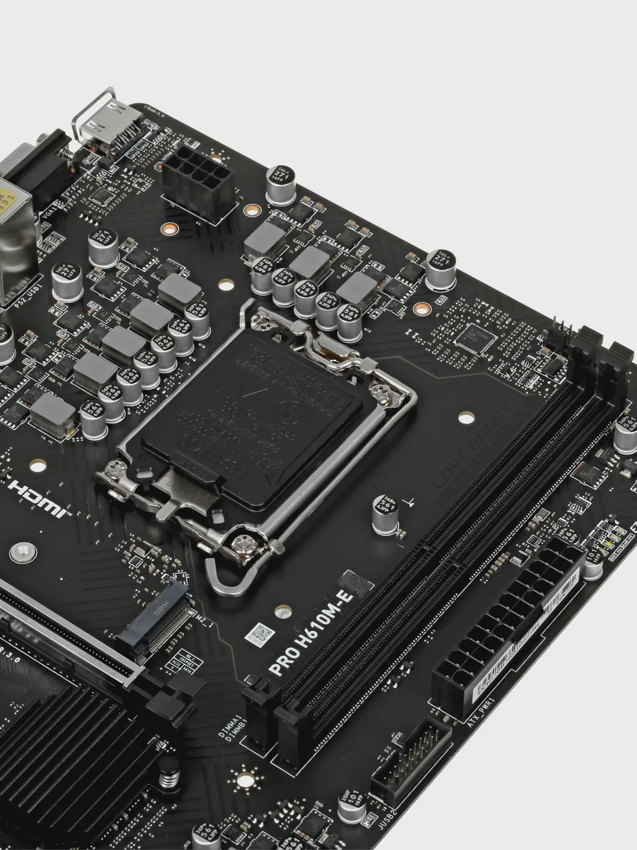Материнская плата MSI PRO H610M-E, LGA 1700, Micro-ATX — фото 6 из 9