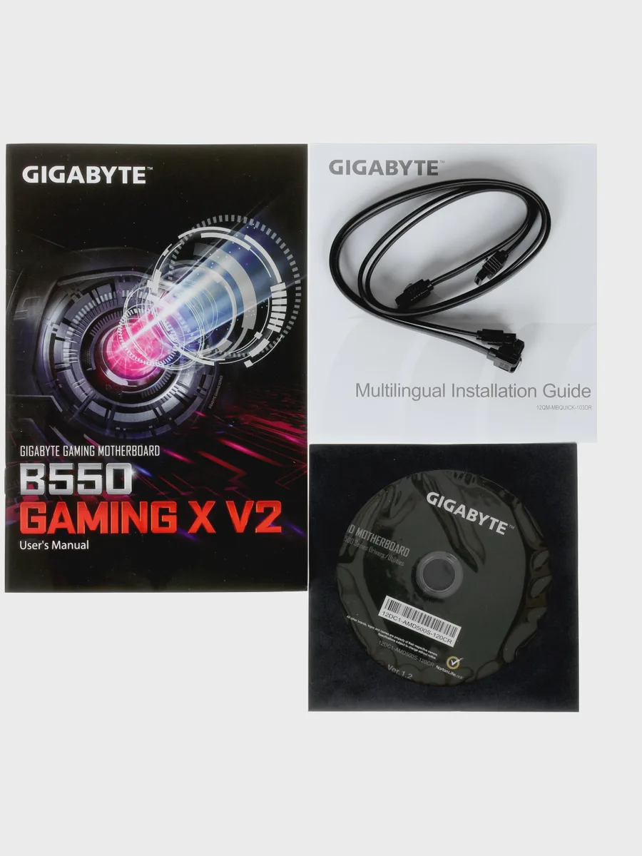 Материнская плата GIGABYTE B550 GAMING X V2, AM4, Standard-ATX — фото 7 из 9