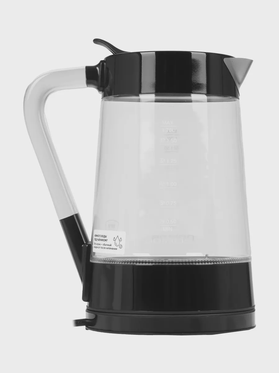 Электрочайник Polaris PWK 1715CGLD Wi-Fi IQ Home, черный, 1.7 л, 2200 Вт — фото 10 из 11