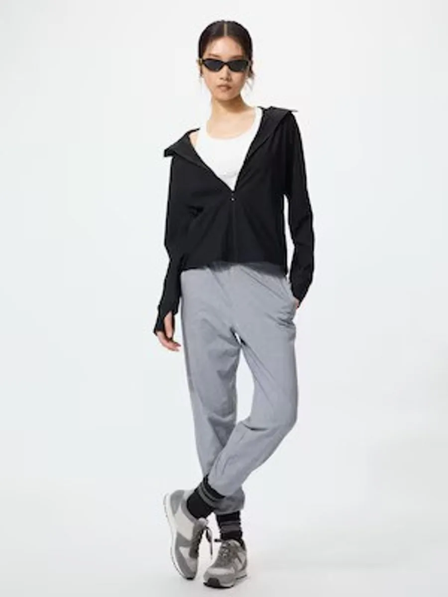Эластичные спортивные брюки-джоггеры 03 gray — фото 2 из 3