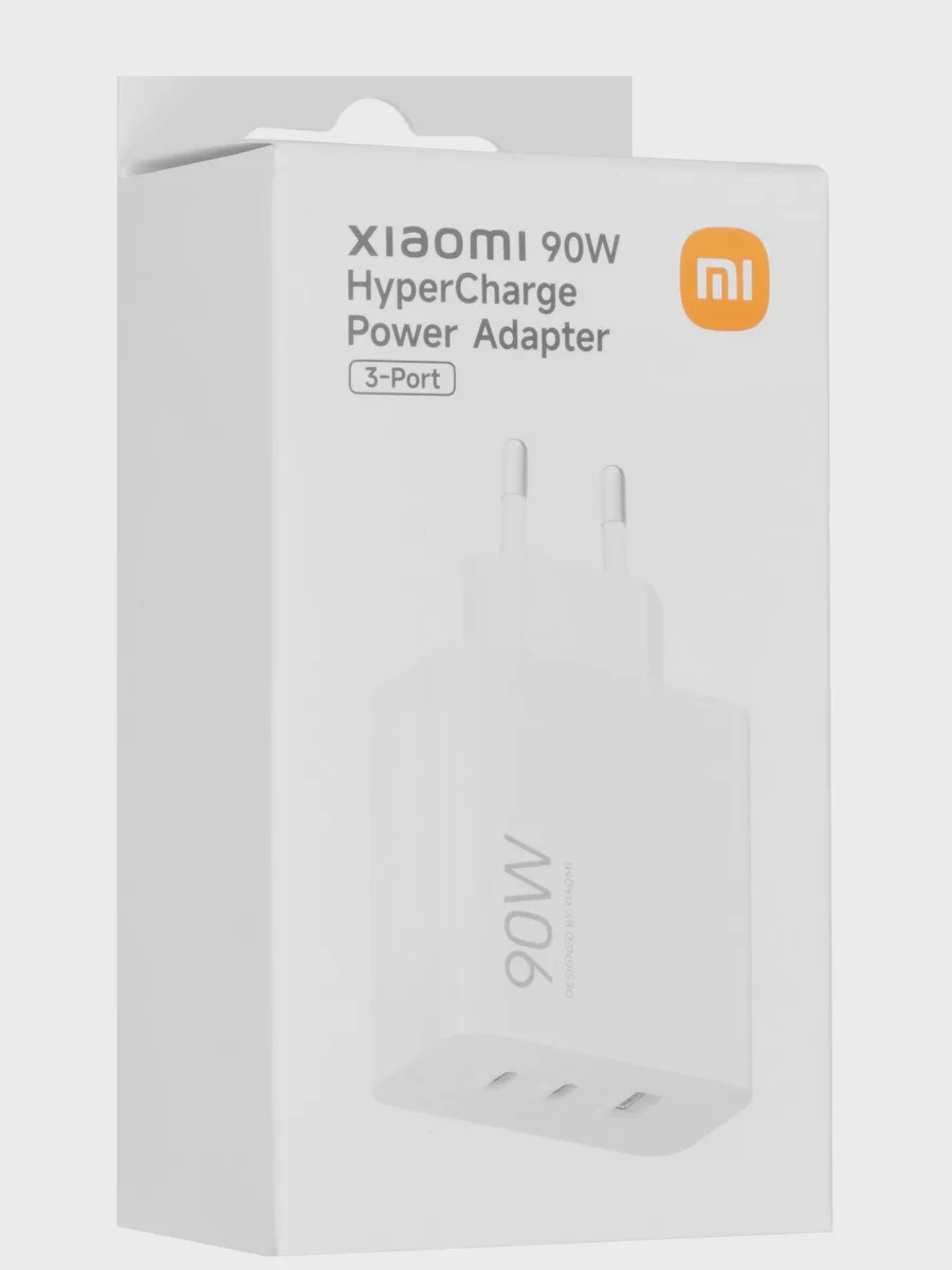 Сетевое зарядное устройство Xiaomi 90W HyperCharge Power Adapter (3-Port) 6.1 А 90 Вт без — фото 8 из 10