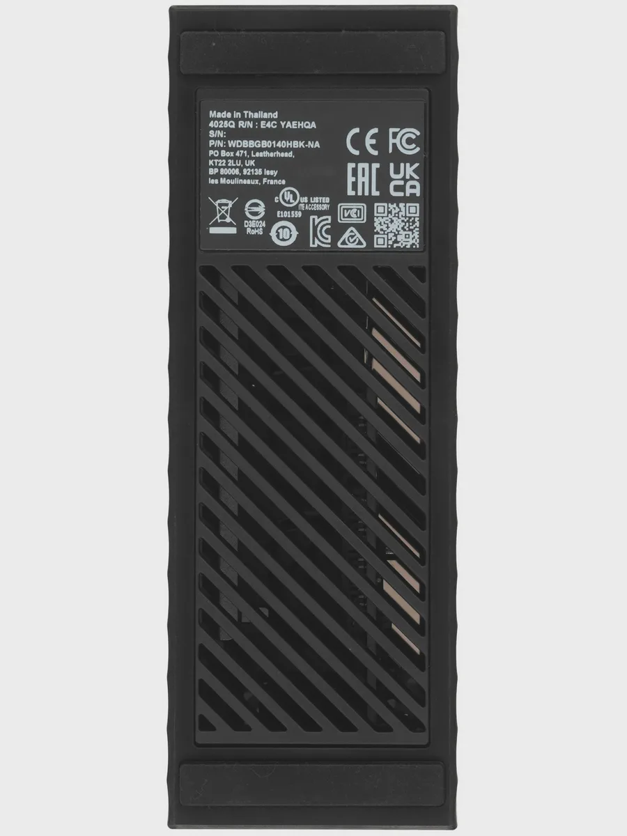 3.5" Внешний HDD WD My Book [WDBBGB0140HBK-SESN] 14 ТБ USB 3.2 Gen 1 Type-A — фото 6 из 11