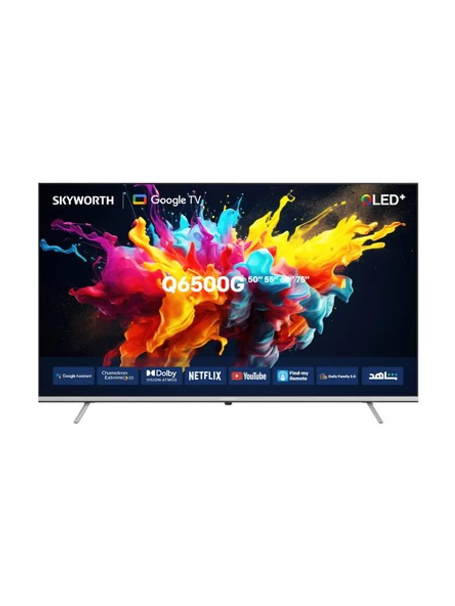 Телевизор SKYWORTH 55Q66 — 55", QLED, 4K UHD, Google TV — фото 1 из 1