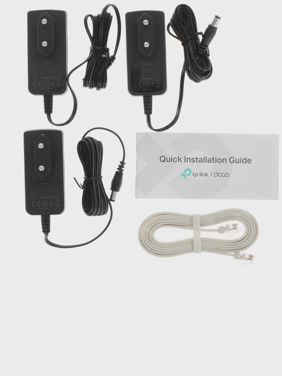 MESH-комплект TP-Link Deco E4 + (2 Deco E4S) 1х100 Мбит/с, 10 Мбит/с — фото 8 из 11