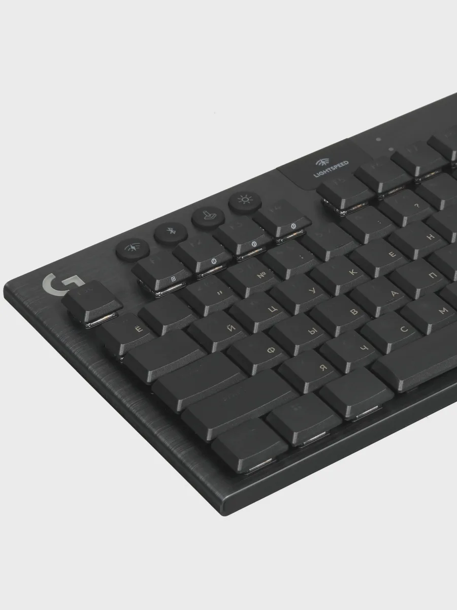 Клавиатура Logitech G915 X LIGHTSPEED TKL, Bluetooth, USB Type-A, радиоканал, черный — фото 5 из 11