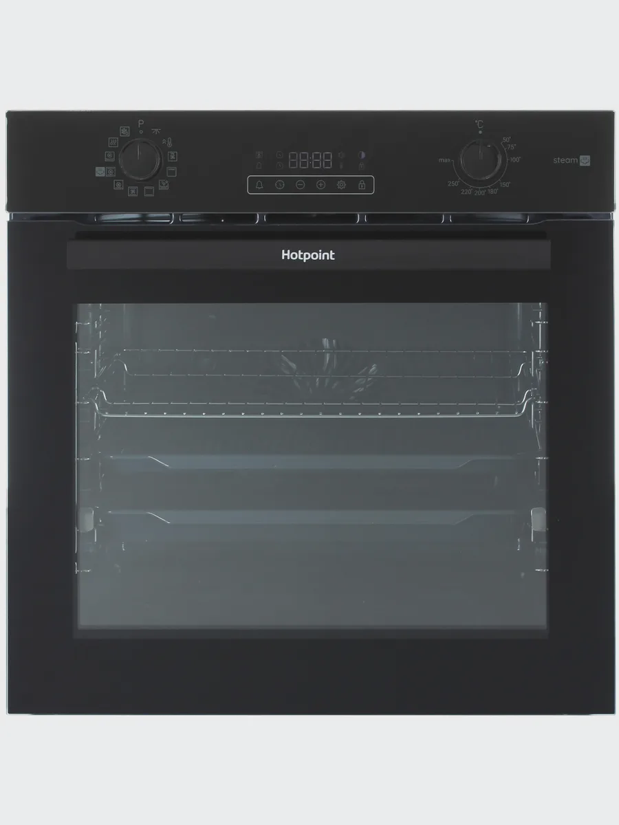 Электрический духовой шкаф Hotpoint HSTF 1231 JSAH BLG — фото 2 из 11