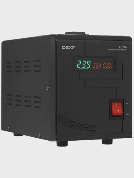 Фото товара Стабилизатор напряжения DEXP R-1200, 2 кВт