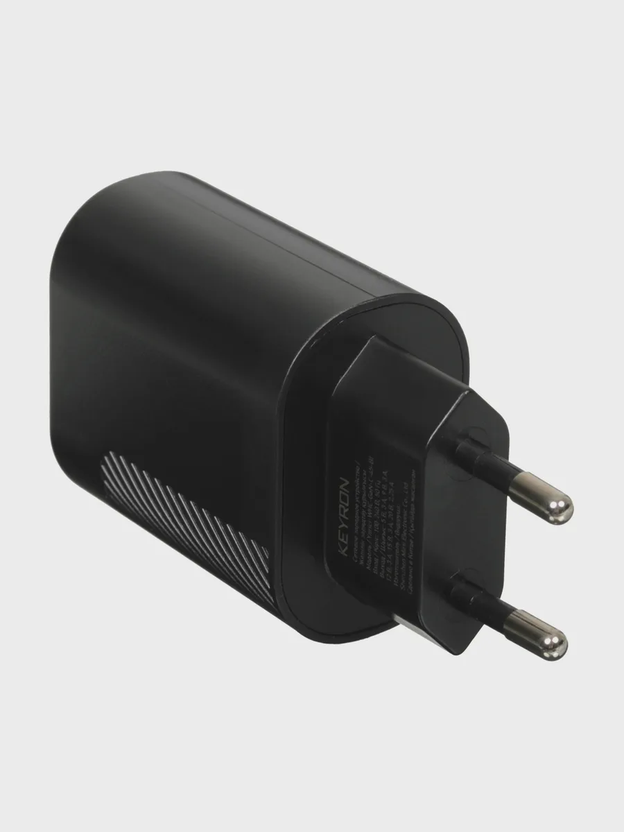 Сетевое зарядное устройство KEYRON WHC-GaN-C-45 3 А 45 Вт без кабеля — фото 6 из 11