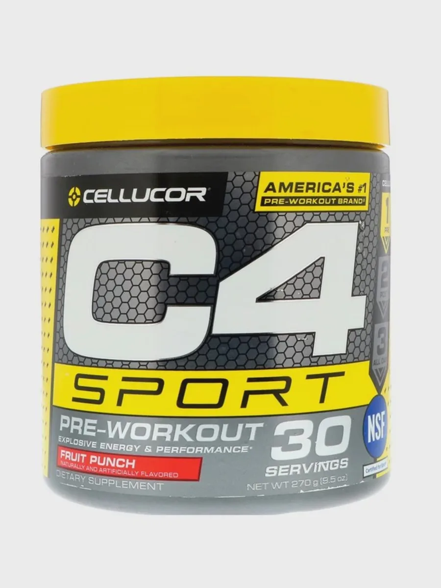 Предтренировочный комплекс Cellucor C4 Sport 30 порций — фото 2 из 3