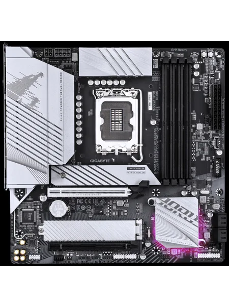 Фото товара Материнская плата Gigabyte B760M Aorus Elite WIFI6E GEN5, LGA 1700, Micro-ATX