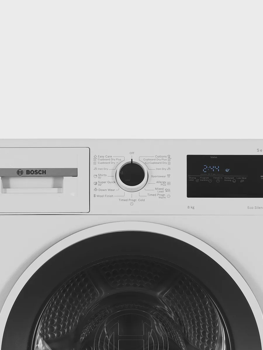 Сушильная машина Bosch WTN86211ME белый — фото 6 из 11