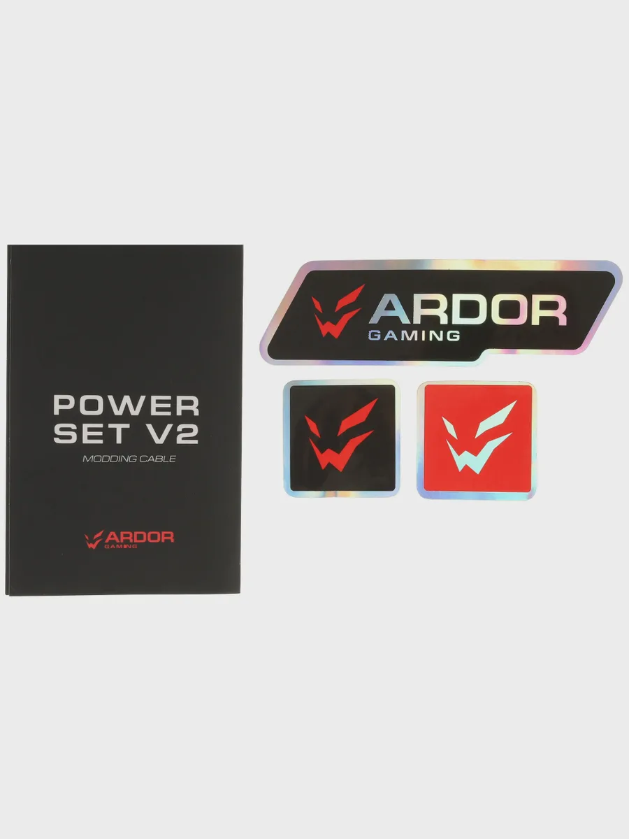 Набор кабелей для блока питания ARDOR GAMING Power Set V2 ZPS-RB-02 — фото 4 из 6