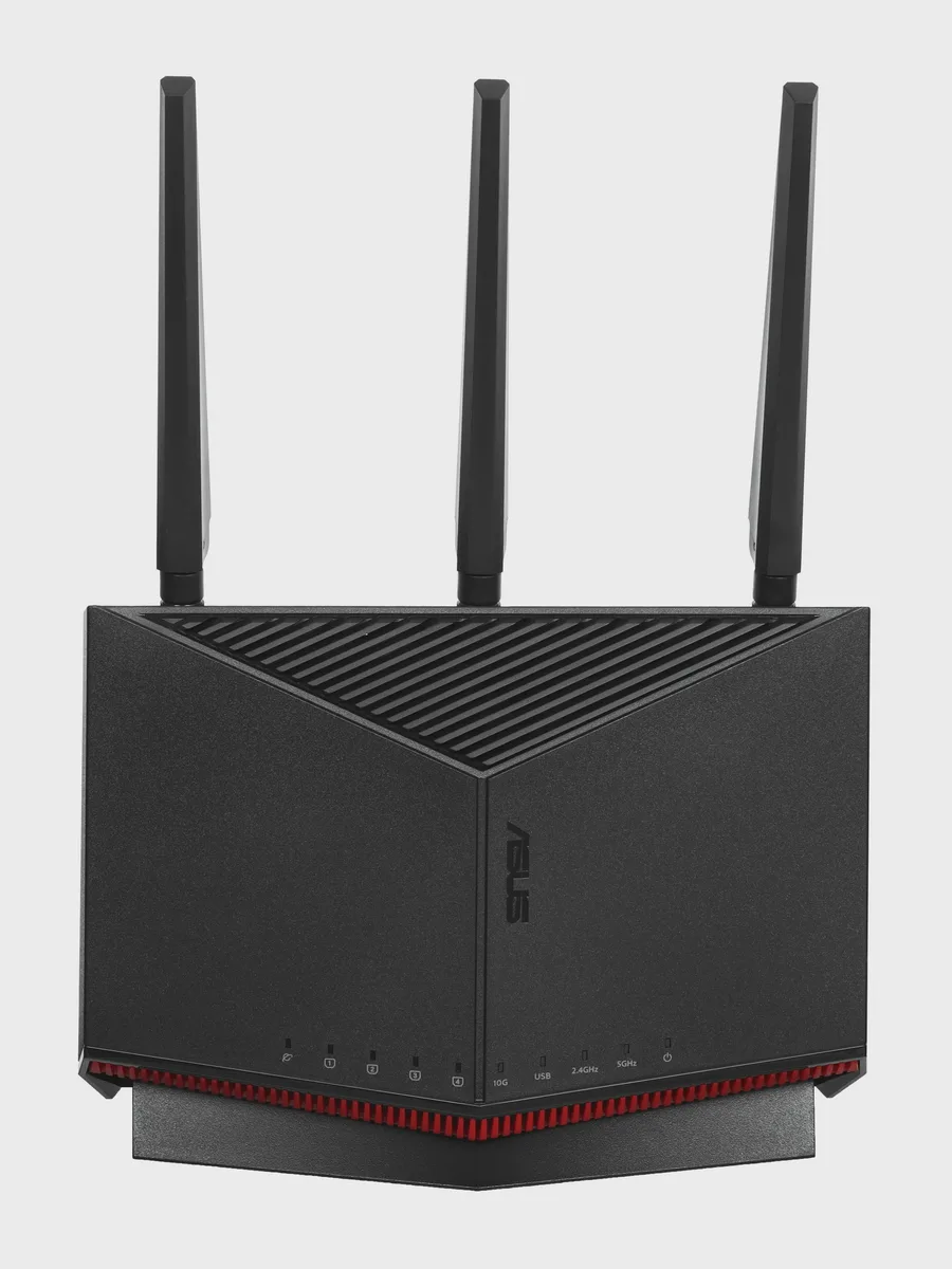 Wi-Fi-роутер ASUS RT-BE86U 3х1000 Мбит/с, 2500 Мбит/с, 10000 Мбит/с — фото 3 из 11