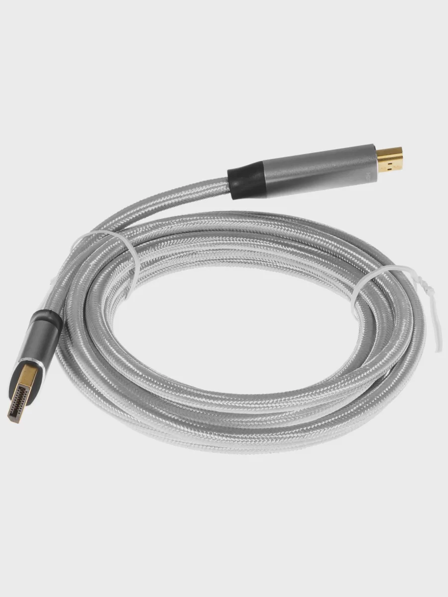 Кабель однонаправленный HDMI - DisplayPort KEYRON, 3 м — фото 4 из 6