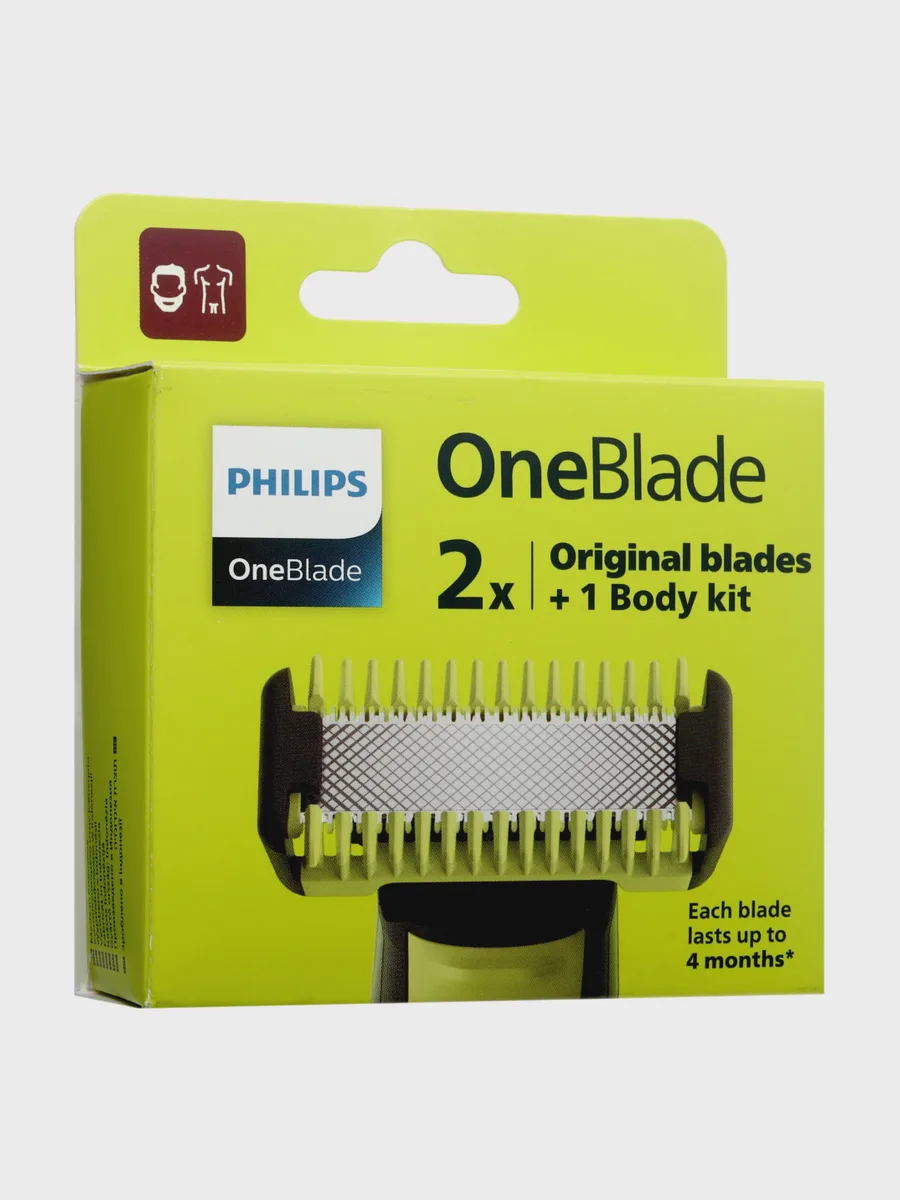 Сменный комплект Philips OneBlade QP620/50, 2 шт — фото 7 из 7