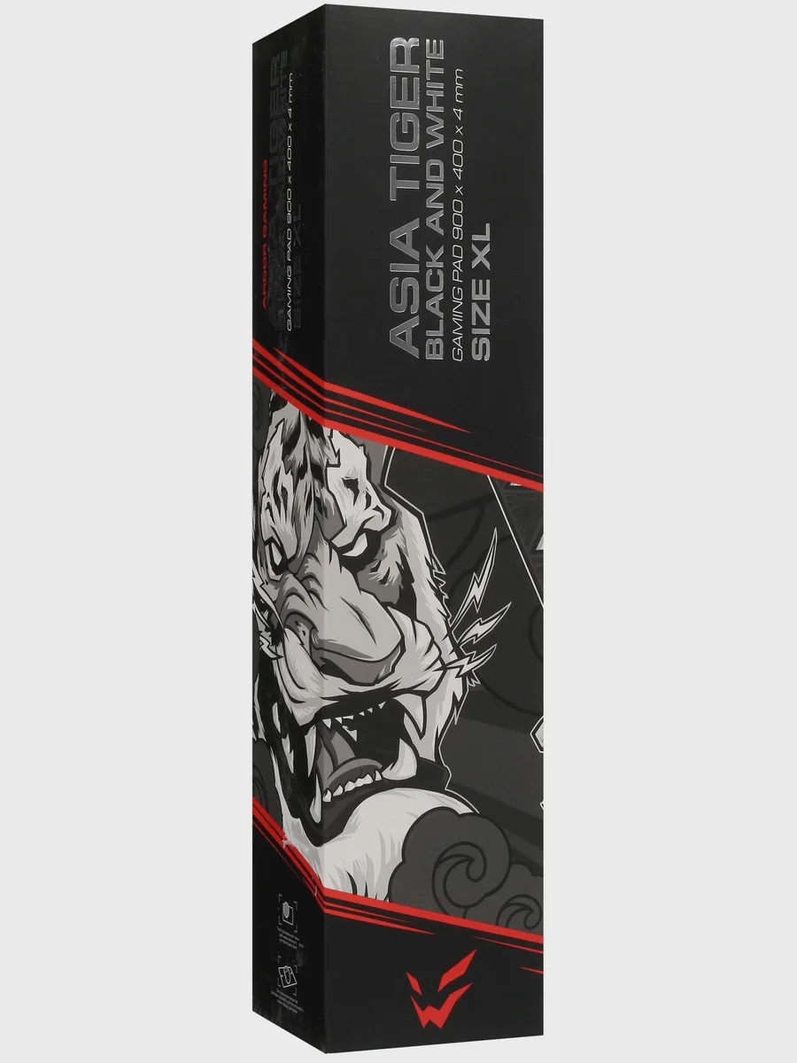 Коврик ARDOR GAMING GM-XL Asia Tiger Black and White (XL) — фото 6 из 8