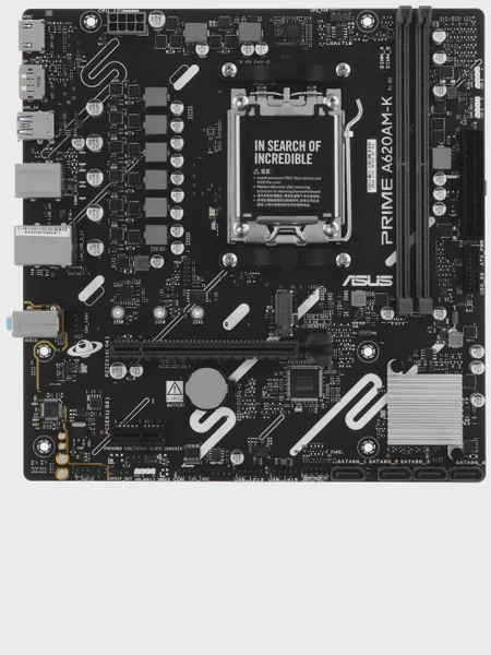 Фото товара Материнская плата ASUS PRIME A620AM-K, AM5, Micro-ATX