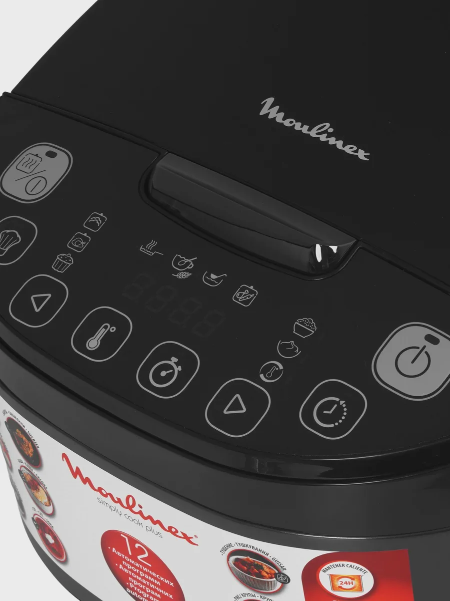 Мультиварка Moulinex Simply cook MK622832 черный — фото 6 из 11