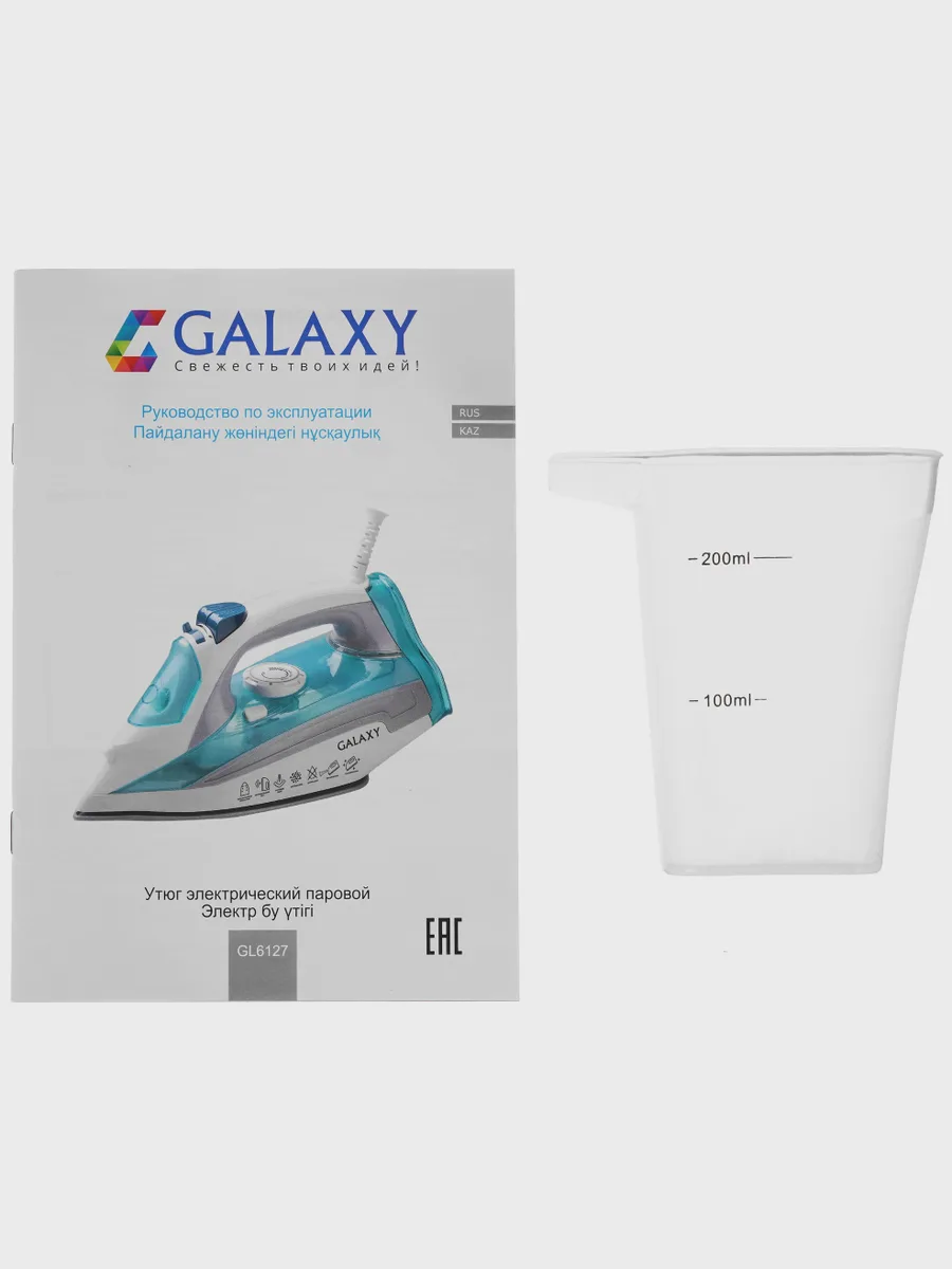 Утюг Galaxy GL6127 бирюзовый — фото 8 из 10