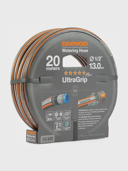 Фото товара Шланг поливочный Daewoo UltraGrip DWH 5113