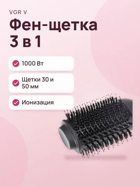 Фото товара Фен-щетка VGR V-416