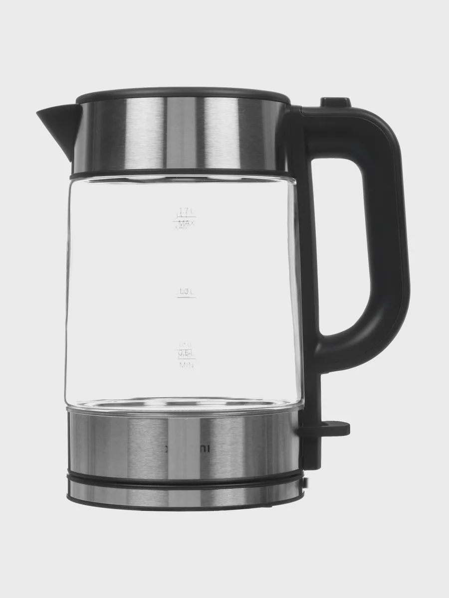Электрочайник Xiaomi Electric Glass Kettle, черный, 1.7 л, 2200 Вт — фото 2 из 9