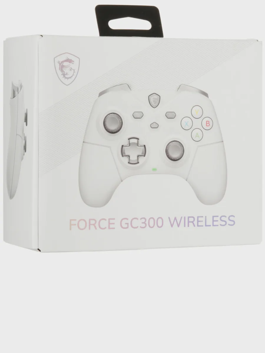 Геймпад беспроводной/проводной MSI Force GC300 W белый — фото 10 из 11