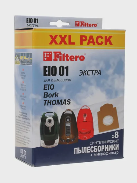 Фото товара Мешок-пылесборник Filtero EIO 01 XXL PACK белый