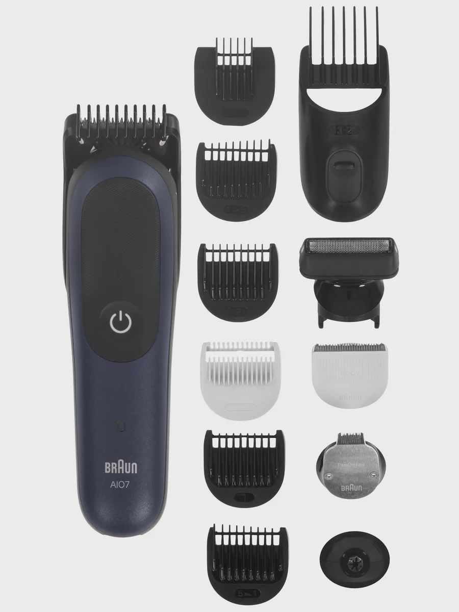 Триммер Braun AIO7580 синий/черный — фото 2 из 11