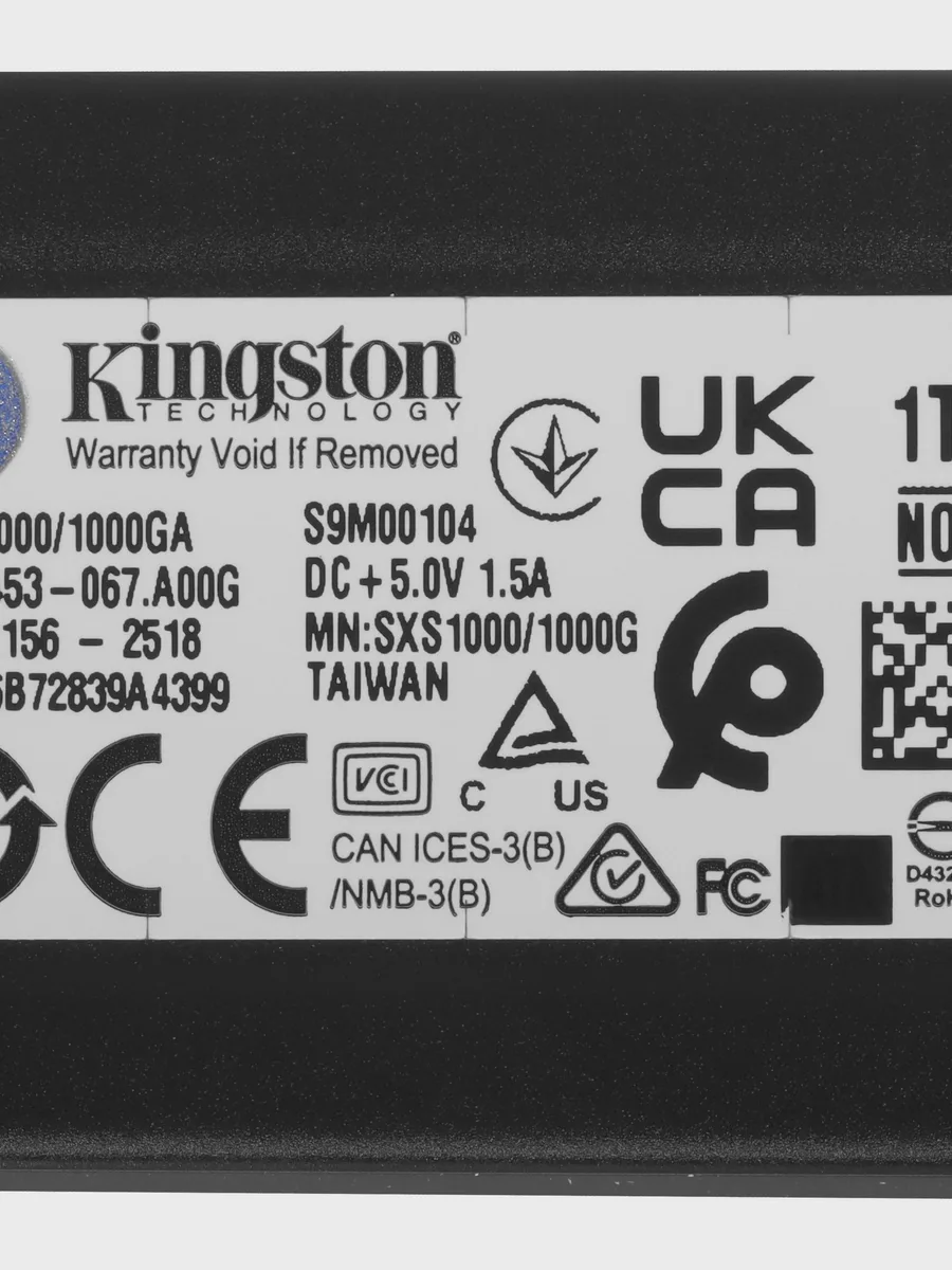 Внешний SSD Kingston SXS1000/1000GA 1000 ГБ — фото 10 из 10