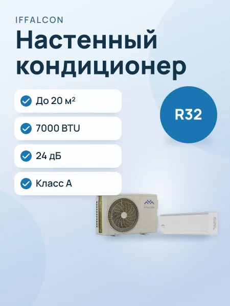 Фото товара Кондиционер  iFFALCON F1 07 ONF/R настенный
