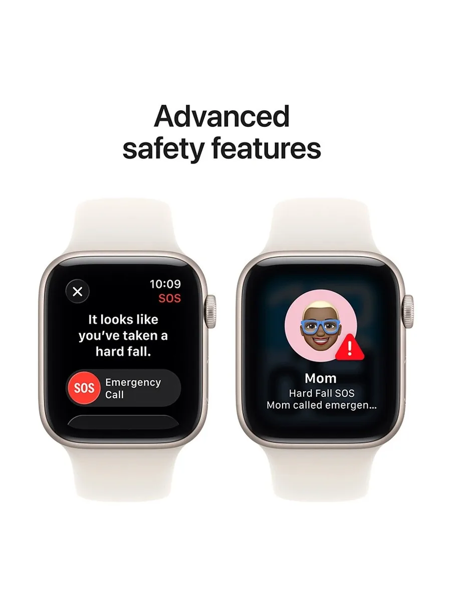 Apple Watch SE 3 GPS 40mm Starlight Starlight Sport Band S/M (MEH34RK/A) — фото 3 из 3