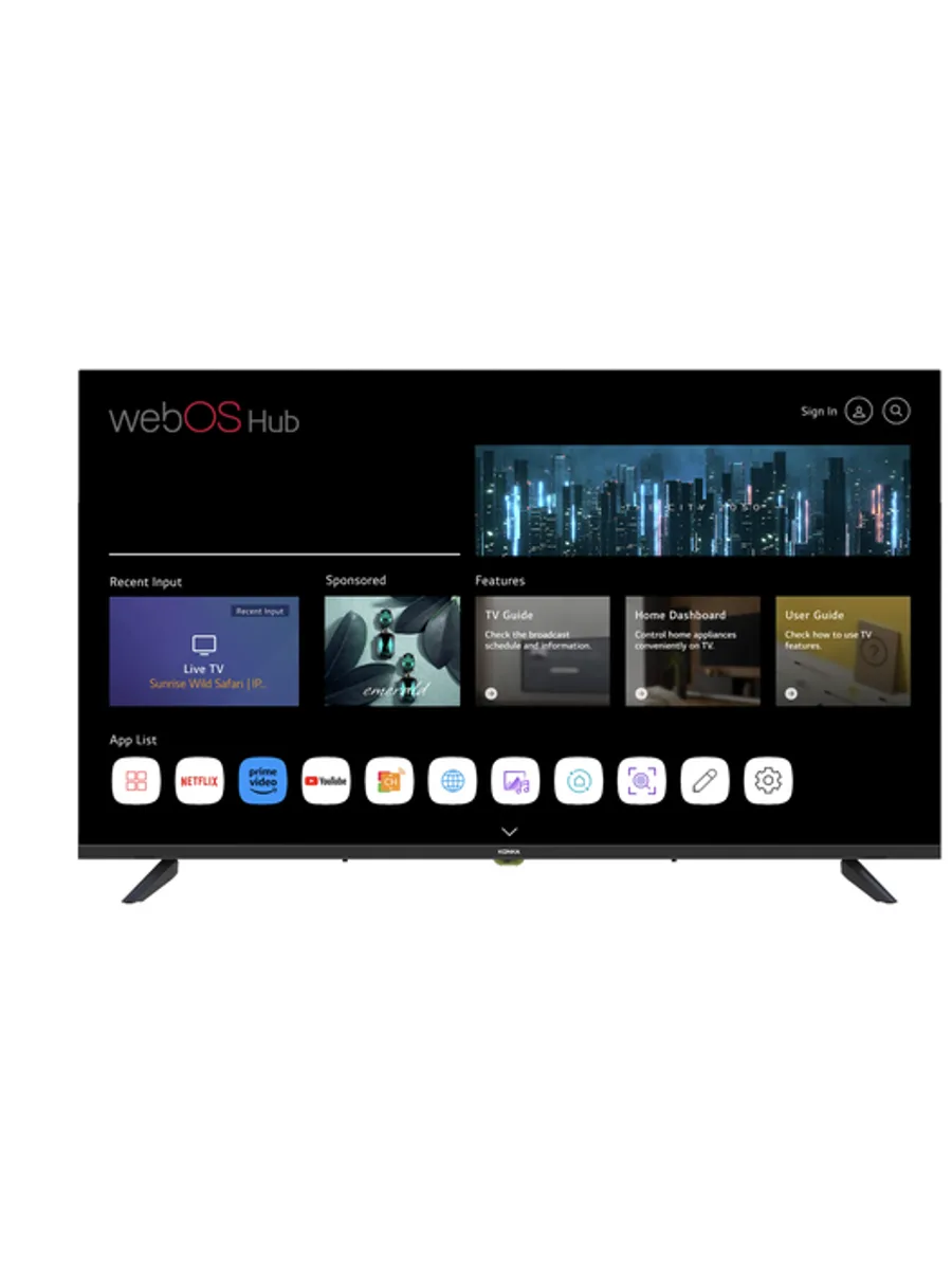 Телевизор KONKA 50HK704W — 50", Smart LED TV, 4K UHD — фото 1 из 1