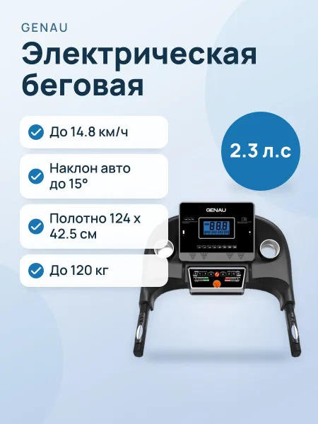 Фото товара Электрическая беговая дорожка Genau Terra TR55S