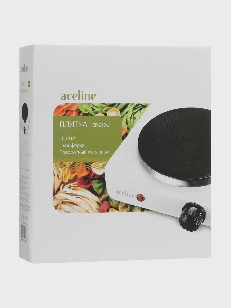 Плита компактная электрическая Aceline CP-010w белый — фото 9 из 9