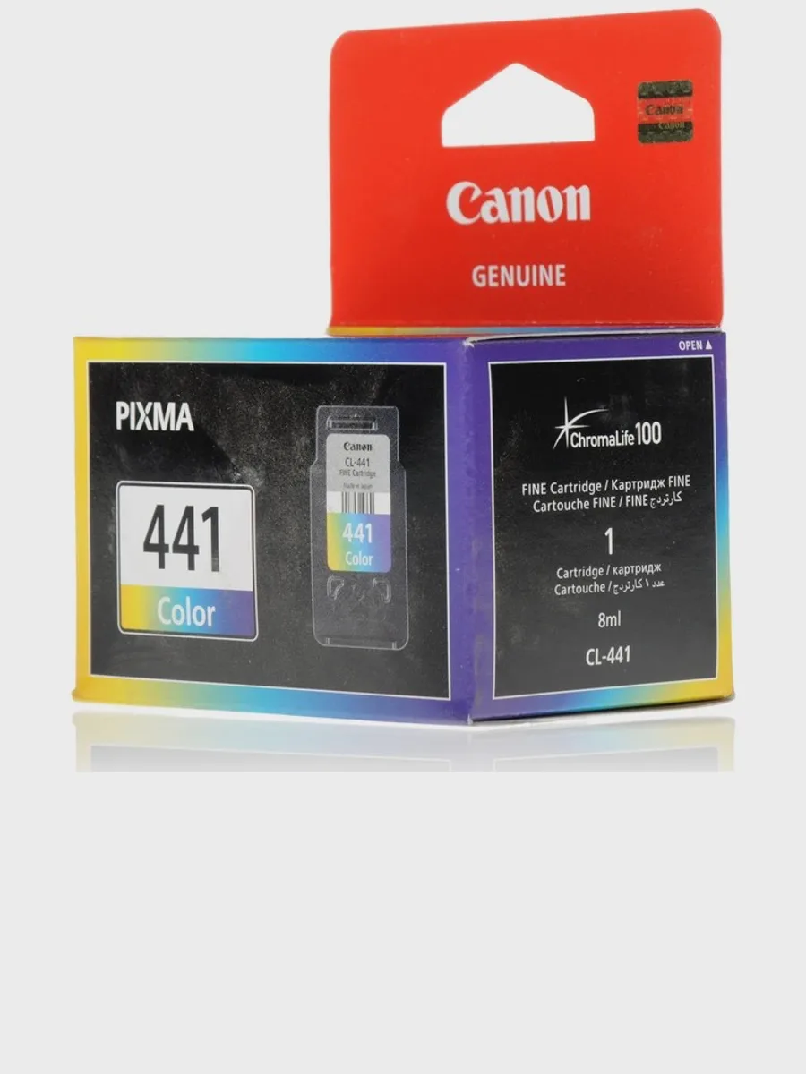 Картридж Canon CL-441 многоцветный 180 страниц — фото 2 из 3