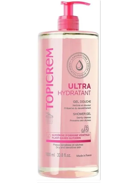 Фото товара Гель для душа Topicrem Ultra Hydratant Gel Douche 1000ml