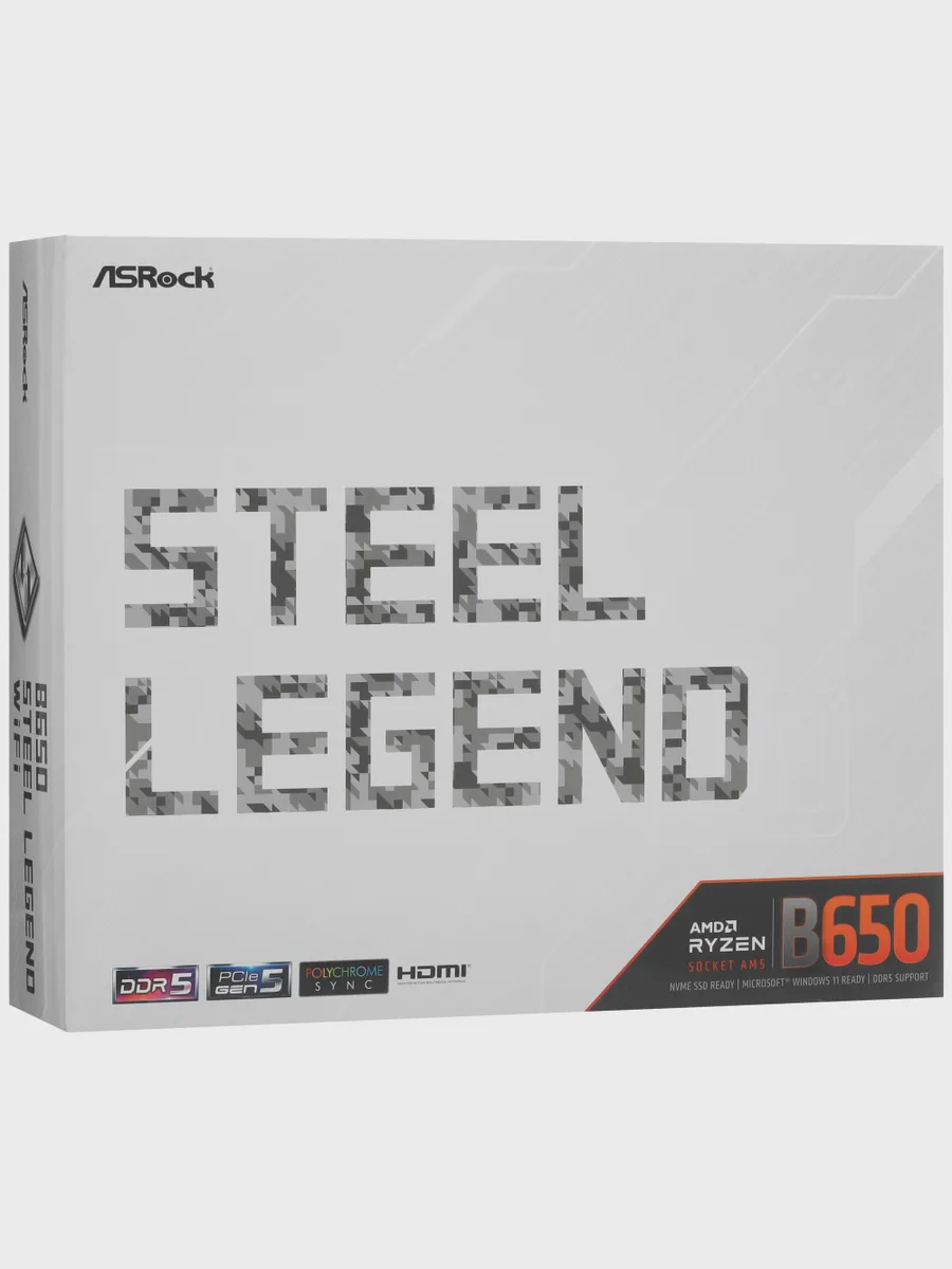 Материнская плата ASRock B650 Steel Legend WiFi, AM5, Standard-ATX — фото 10 из 10