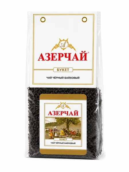Фото товара Чай Азерчай Букет в прозрачной упаковке, 400 г