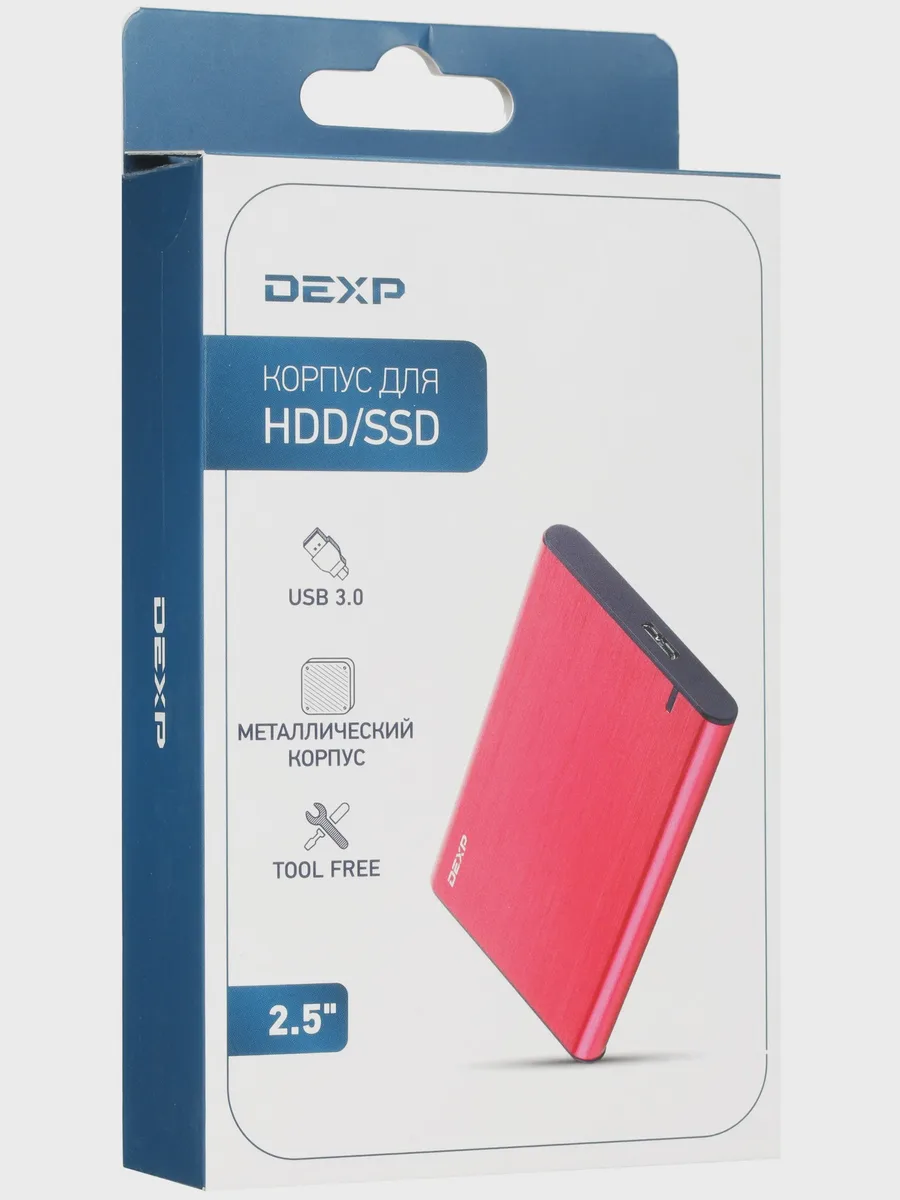 2.5" Внешний бокс DEXP HD303 USB 3.2 Gen 1 Type-A — фото 8 из 8