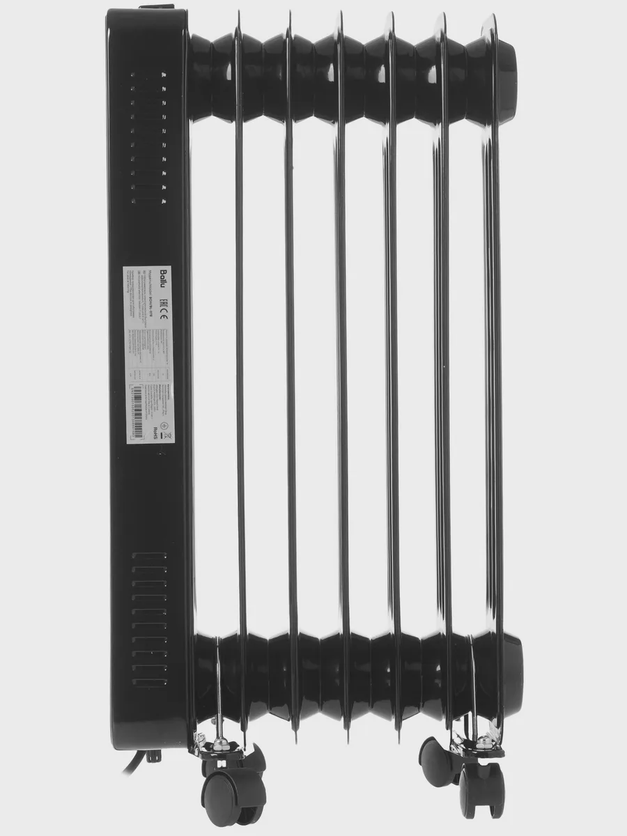 Обогреватель масляный Ballu Blaze BOH/BL-07B, 1500 Вт, 7 секций — фото 3 из 6