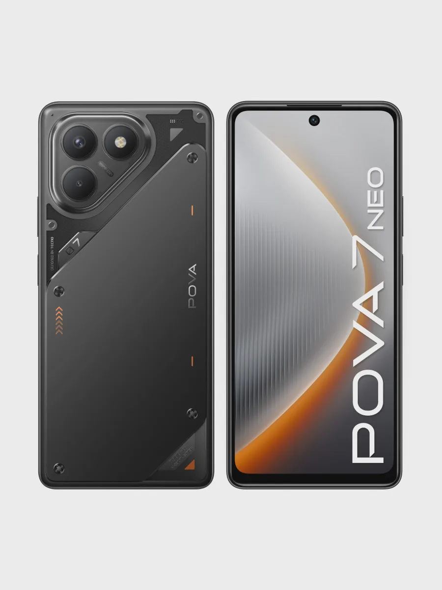 Смартфон Tecno POVA 7 Neo 128 ГБ черный — фото 3 из 11